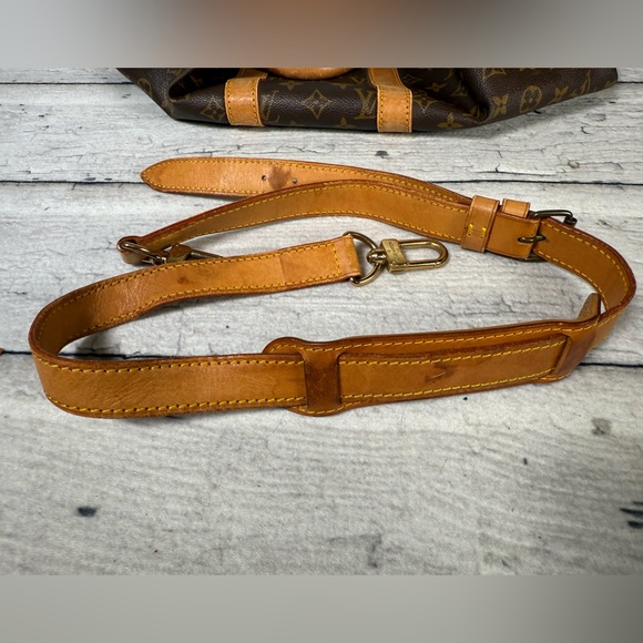 Louis Vuitton Keepall 45 Bandouliere Brown Monogram Leather Travel Duffle Bag - Picture 12 of 12